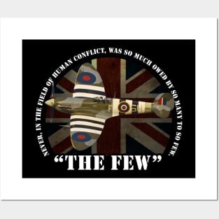 Spitfire Battle Of Britian RAF Fighter Aircraft Plane Airplane British Supermarine Posters and Art